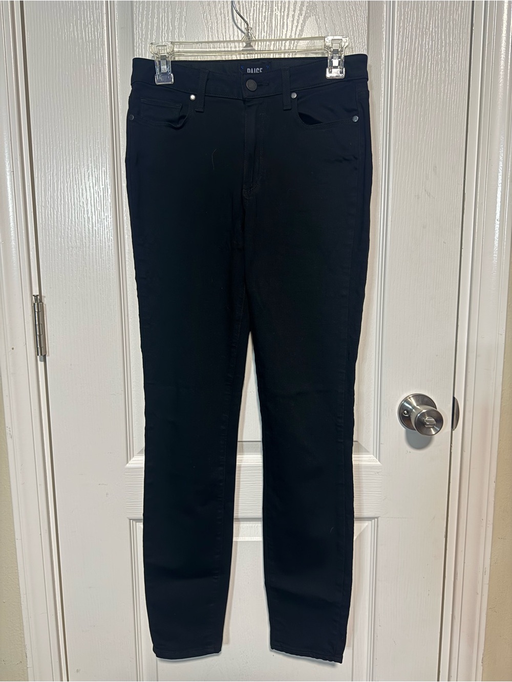 PAIGE Hoxton Ultra Skinny Jeans in Black